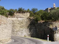 Côte de Saumane de Vaucluse from Le Jonquier