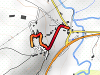 Côte de Segalas via Chemin des Noyers