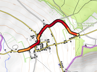 Côte de Torgny über Chemin de la Montagne