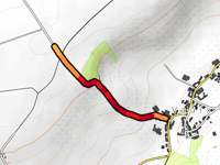 Côte de Vaulx przez Voie Communale de la Corbière