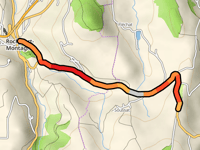 Côte de Vernines von Rochefort-Montagne