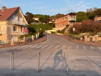 Côte de Veules Les Roses über Route de la Corniche des Mouettes