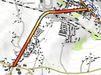 Côte de Villedieu les Poêles von Villedieu les Poêles