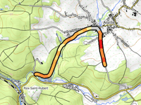 Côte de Wacomont da Poix-Saint-Hubert