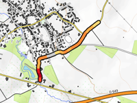 Côte de Wargnies-le-Grand przez Rue de Bosquiaux