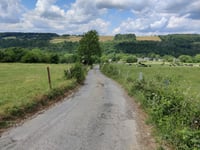 Côte de Xhoris über Comblinay
