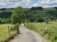 Côte de Xhoris über Comblinay
