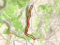 Côte des Combes via Rue de la Fontaine Notre-Dame