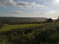 Côte des Enclos from Chemin des Enclos