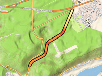 Côte des Essarts über Avenue du Circuit