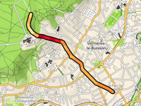 Côte des Gâtines z Allée du Buisson