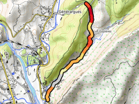 Côte des Gypières von Route de Générargues