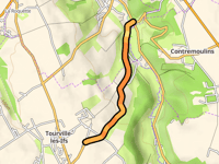 Côte des Ifs vanuit Ganzeville
