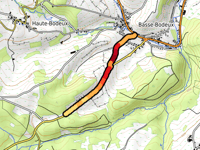 La Vieille Femme da Basse-Bodeux via Route de Larimée