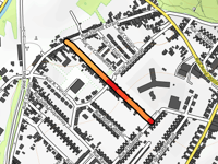 Côte des rues Fourchambault et Montataire z Bruay-La-Buissière