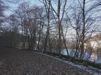 Côte du Barrage de la Gileppe from Lac de la Gileppe