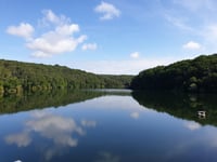 Côte du barrage de Mervent-Vouvant