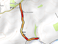 La Colline de Rougemont vanuit Le Boulay