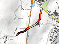 Côte du Breuil via Théval