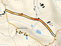 Côte du Capel via Route de Castelnau