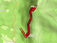 Côte du Cellet przez Chemin du Cellet