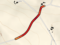 Côte du Chemin de Lahas via Lahas