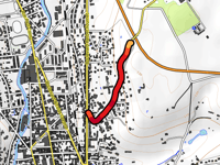 Côte du Chemin de Rocques von Lisieux