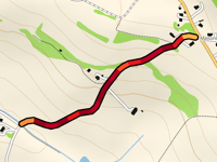 Côte du Chemin de Saint-Sevet