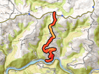 Côte du Chien depuis La Borie