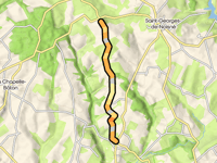 Côte du Coudret von Saint-Hilaire