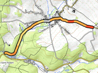 Côte du Fonteny via Arville