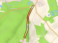 Côte du Guer von Guerbigny über Route de Lignières