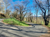 Route d'Averan z Hourquet przez Côte du Hourquet