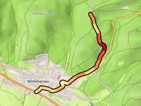 Côte du Kienberg von Wimmenau