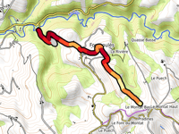 Côte du Montat Haut via La Rivière