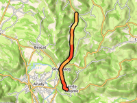 Côte du Sainte-Colome von Bains de Secours