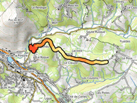 Côte du Poux vanuit Puy de Wolf
