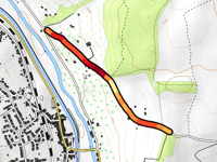 Chemin du Langenberg da Zetting