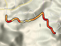 Cottaquilla Road von Whites Gap