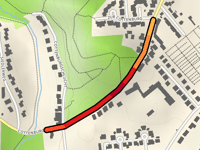 Cottenburgstrasse da Landwehrbach