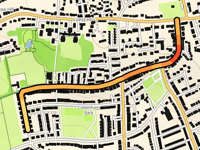 Cottenham Park Road via Oakwood Road