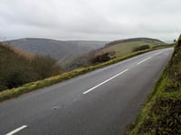 Countisbury Hill von Lynmouth