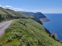 Countisbury Hill von Lynmouth