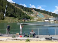 Courchevel Altiport von Brides-les-Bains
