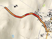Cowlow Lane von Dove Holes