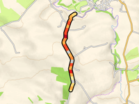 Craigs Road vanuit Drongan