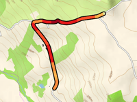 Cranbrook Down via Uppacott Cottages