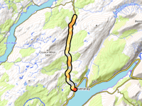 Creag Dhubh da Inveraray