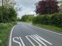Creephedge Lane from South Woodham Ferrers