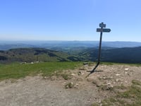 Crêt de Botte da Col de l'Oeillon